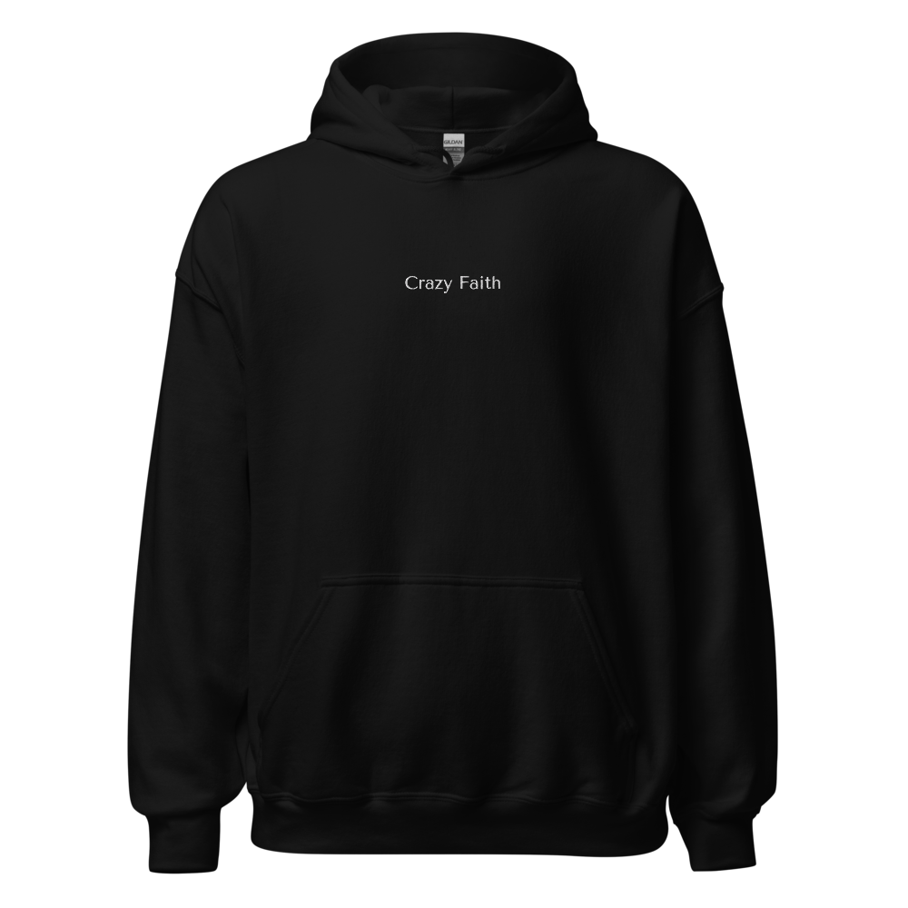 Crazy Faith Embroidered Hoodie