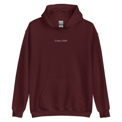 Crazy Faith Embroidered Hoodie